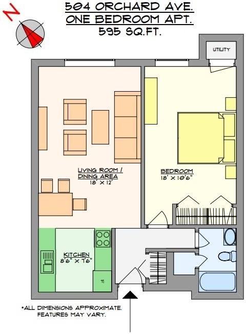 504 ORCHARD AVENUEAPT 205 #205 - Photo 6 of 10