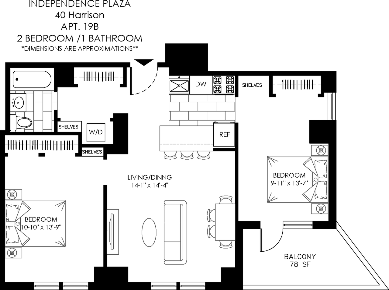 40 Harrison St #40-19B - Photo 5 of 5