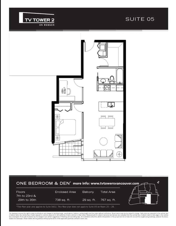 233 Robson Street #905 - Photo 7 of 7