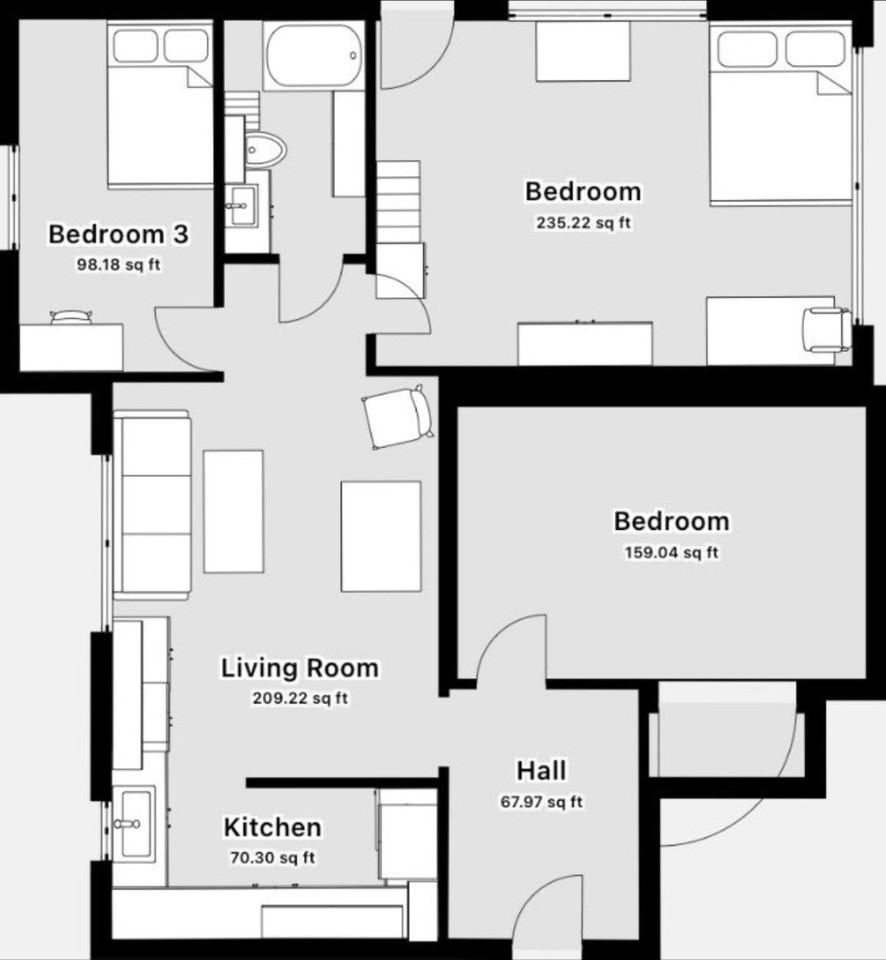 1780 Leroy Apartments - Photo 3 of 24