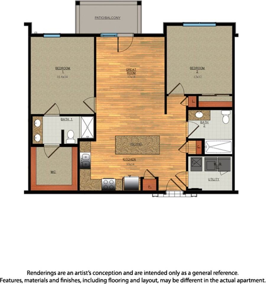 Riverwalk Flats Apartments - RWF - Photo 2 of 16