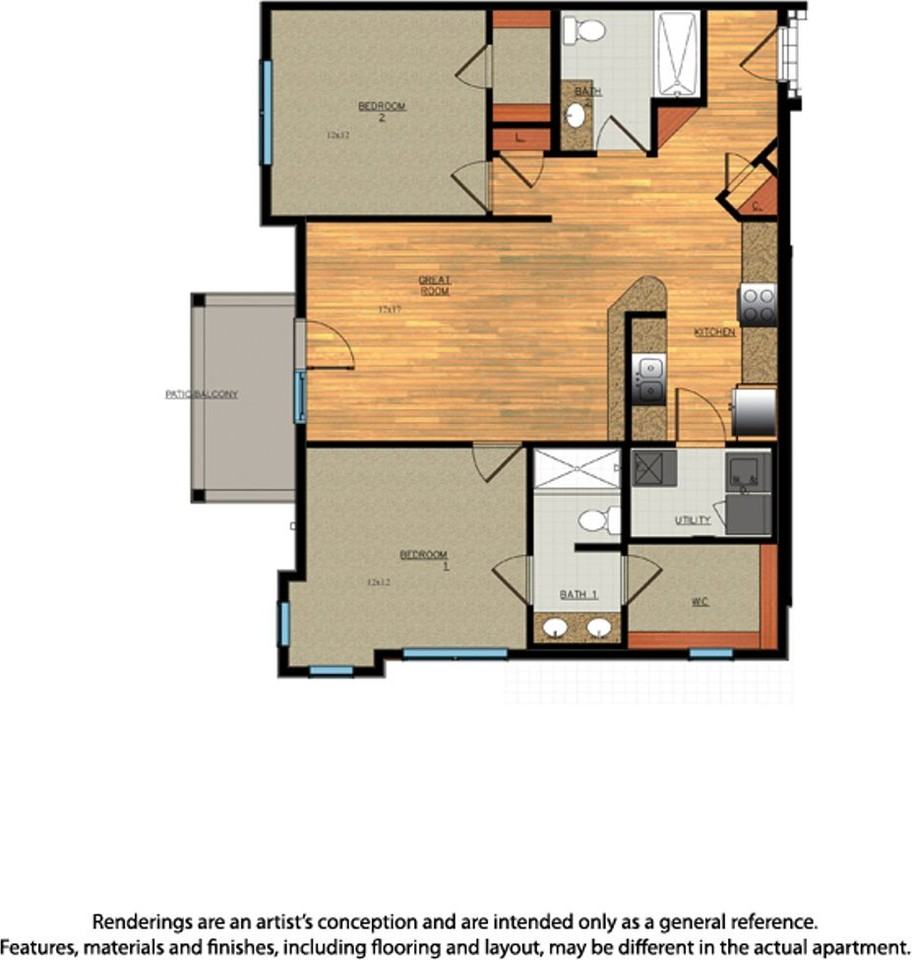 Riverwalk Flats Apartments - RWF - Photo 2 of 29