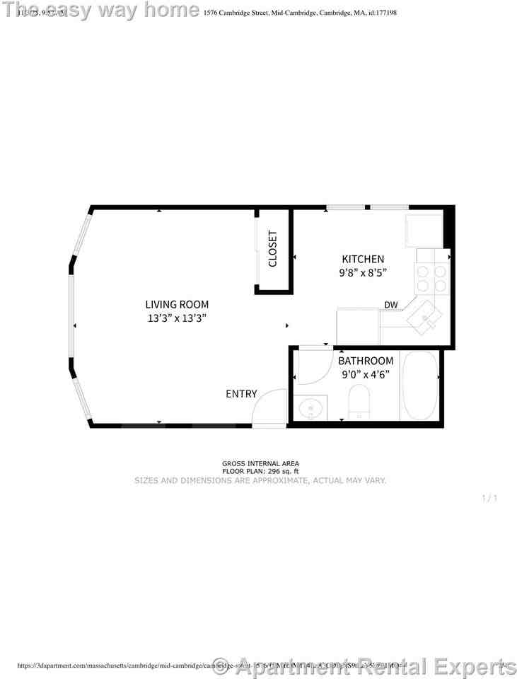 1576 Cambridge St #3F - Photo 7 of 9