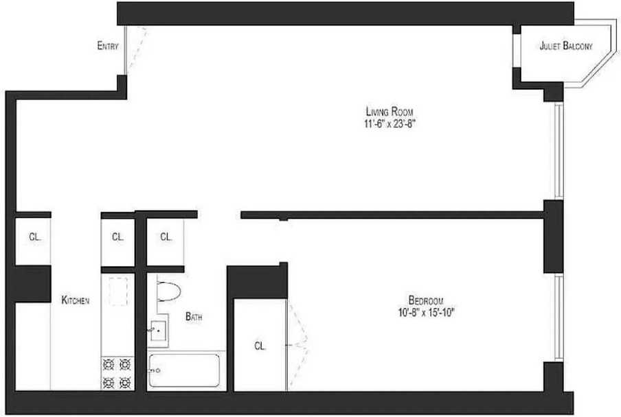 W 23rd St #6F - Photo 7 of 15