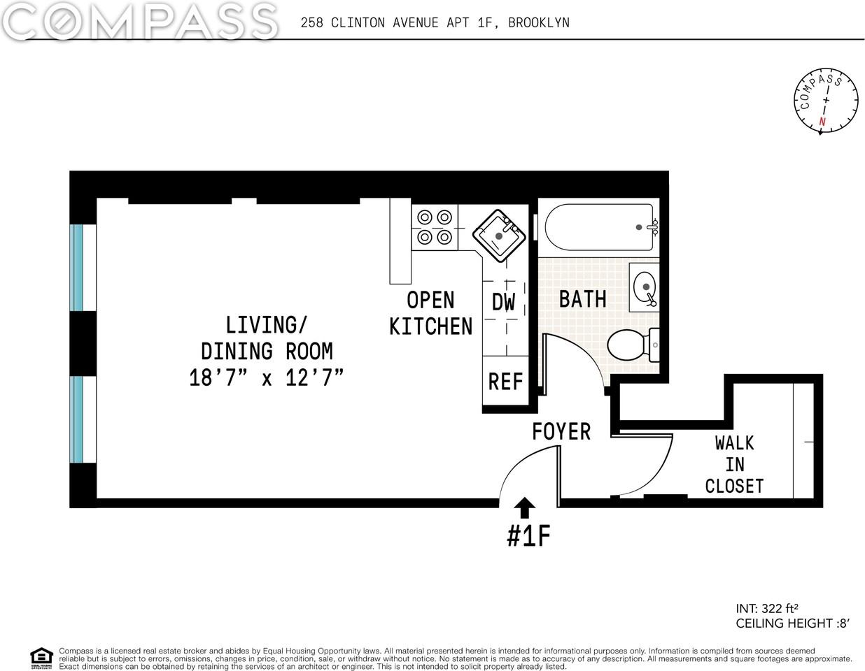 258 Clinton Ave #1F - Photo 6 of 6