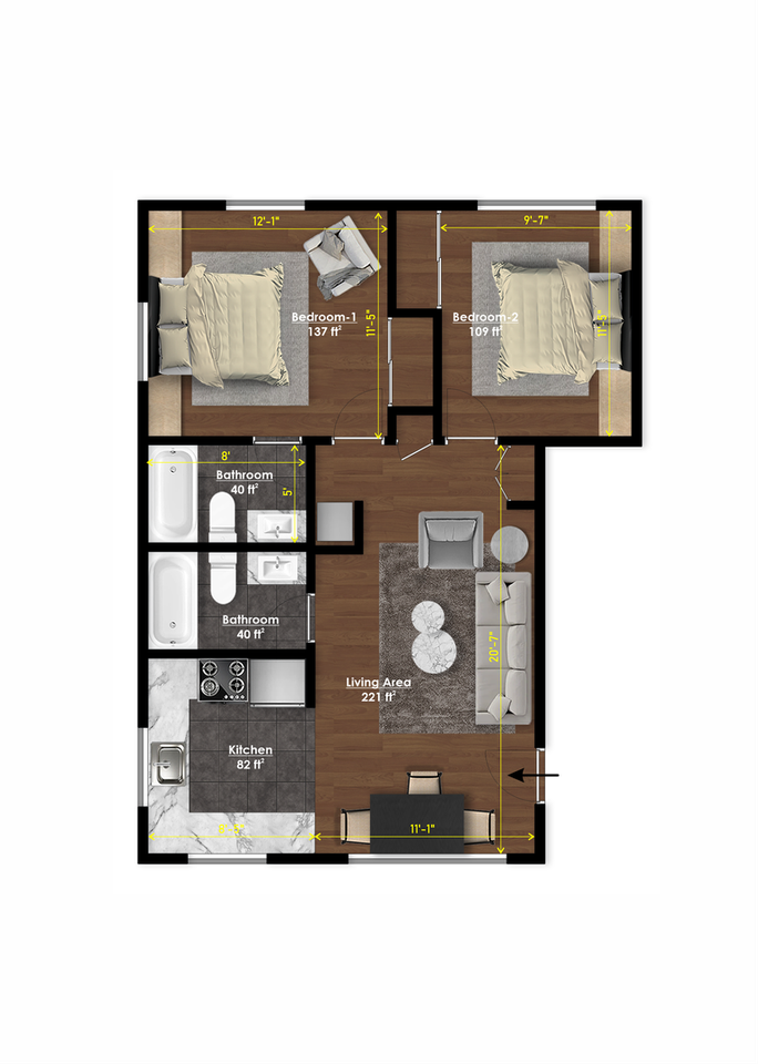 1824 1824 - 1828 Montrose Street UnitÂ 8 - Photo 2 of 25