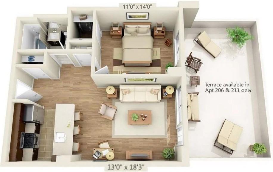 W 21st St #506 - Photo 6 of 20