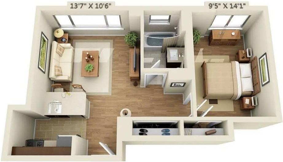 W 21st St #1506 - Photo 6 of 20