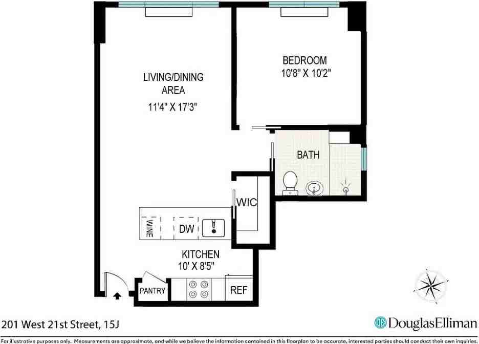 W 21st St #15J - Photo 6 of 18