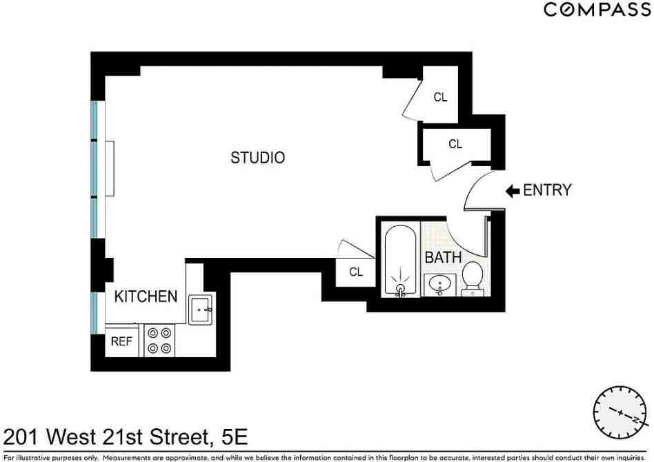 W 21st St #5E - Photo 6 of 7