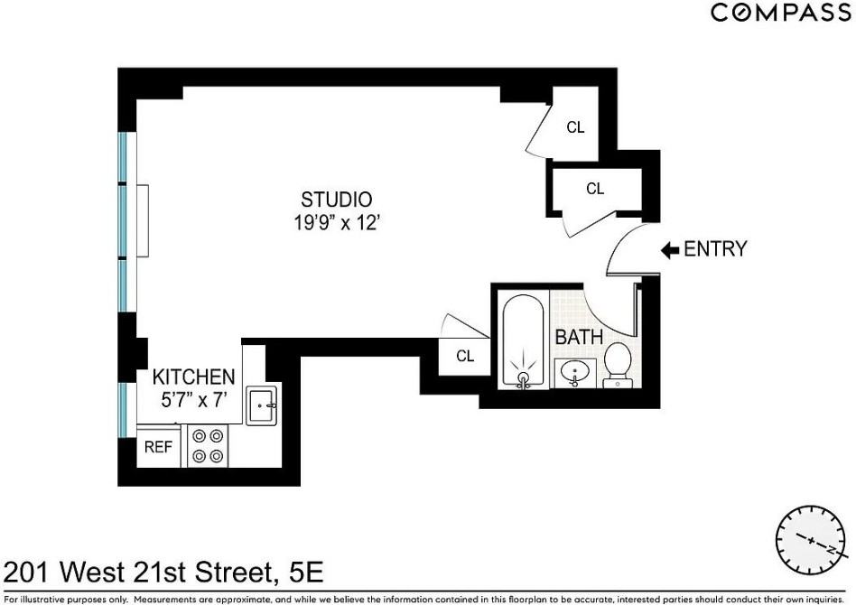 W 21st St #5E - Photo 7 of 7