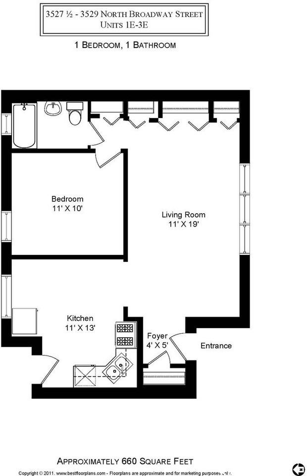 N Broadway St #3E - Photo 5 of 6