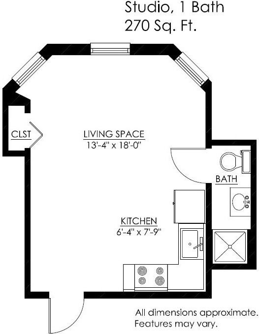 308 NORTH NEVILLE STREETAPT 5 #5 - Photo 6 of 8