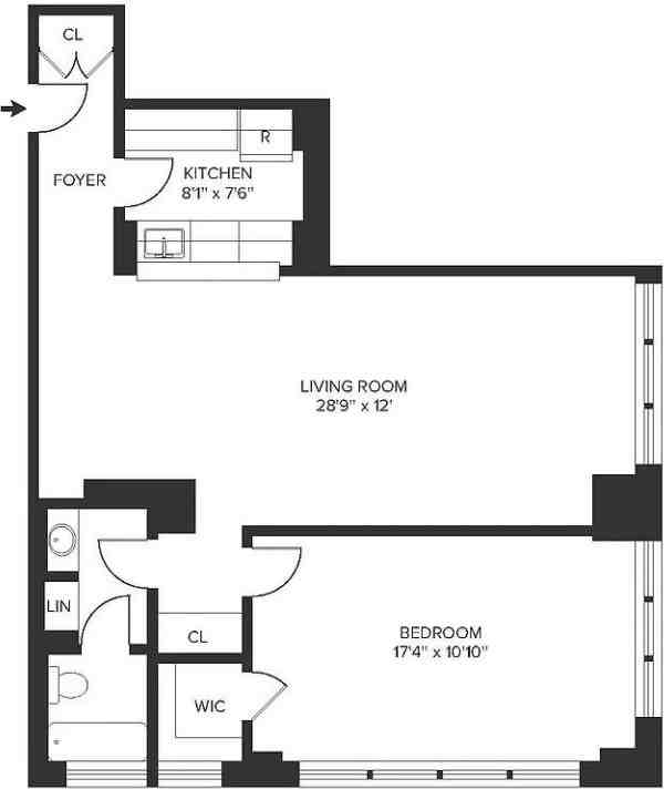 W 52nd St #16F - Photo 6 of 7