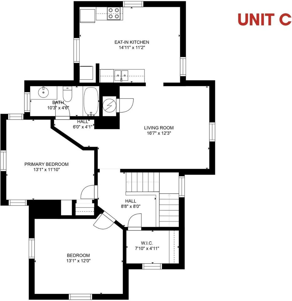 433 W Grand St Apt C - Photo 2 of 18