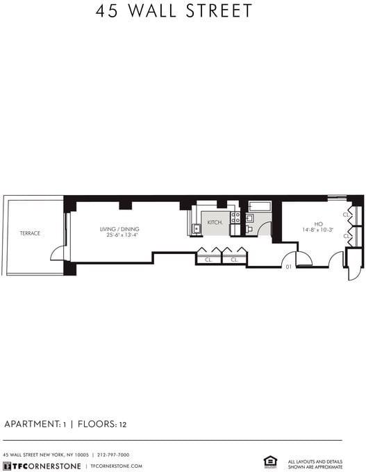 45 Wall St #1201 - Photo 3 of 7