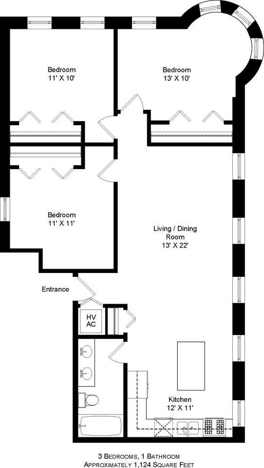 1044 W 18th St #3F - Photo 7 of 8