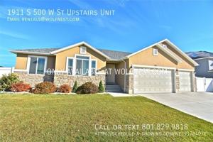 featured image of 1911 S 500 W St Upstairs Unit