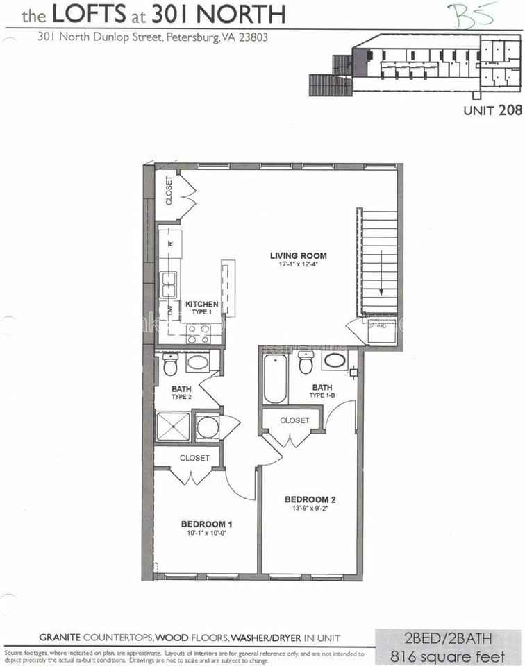 301 N Dunlop St #208 - Photo 3 of 3