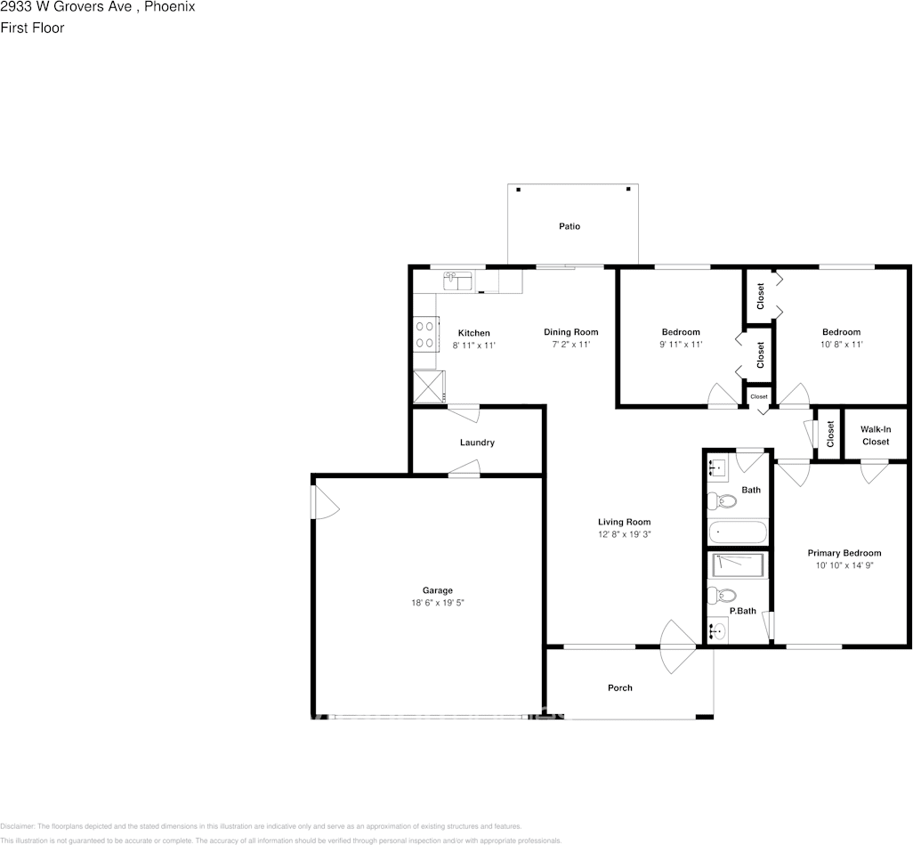 2933 W Grovers Ave - Photo 2 of 18