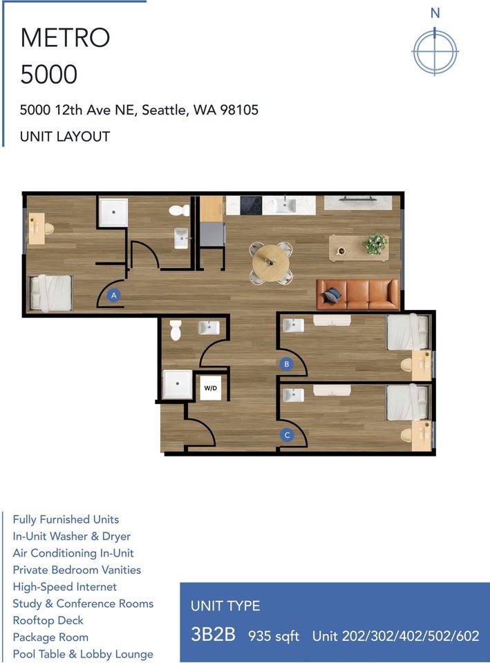 Metro 5000 Apartments | Furnished Student Housing in Seattle U - Photo 6 of 25
