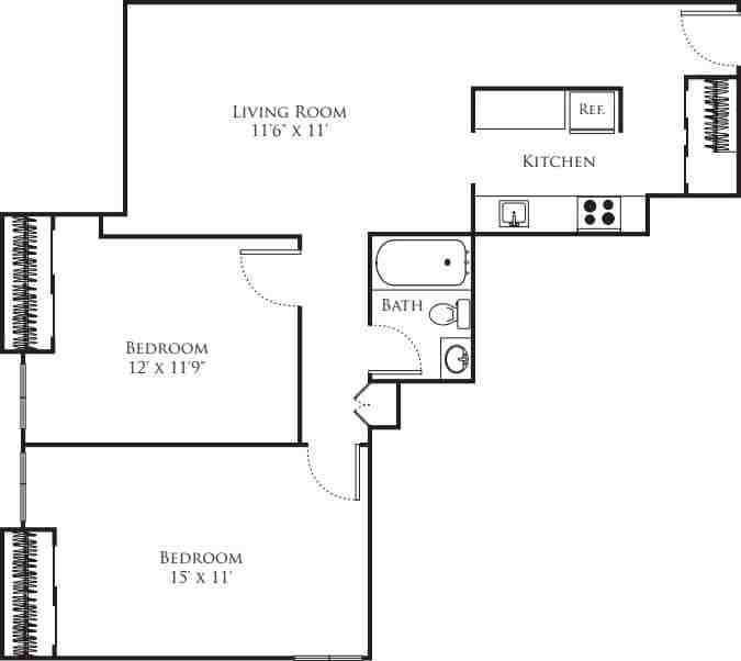 932 Massachusetts Ave #2-2H