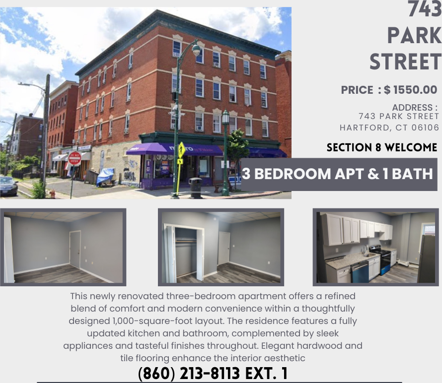743 Park St #4E