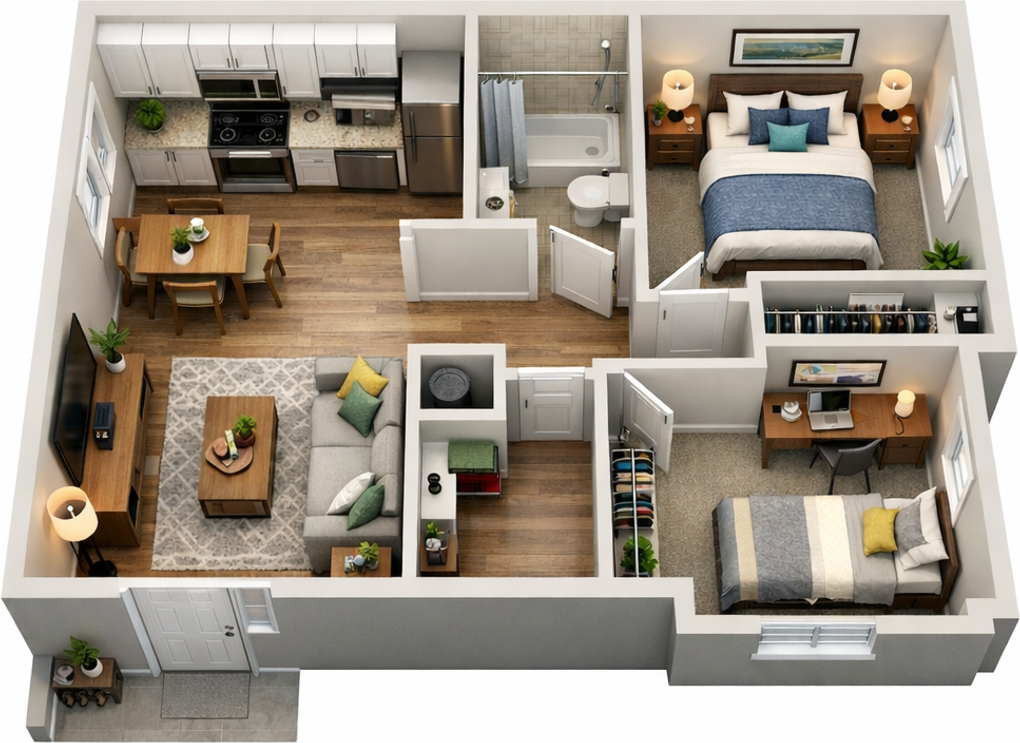 Oak Leaf Apartments - Photo 6 of 46