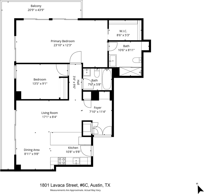 1801 Lavaca St ##6c - Photo 3 of 39
