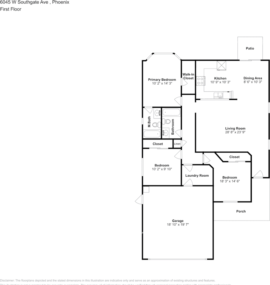 6045 W Southgate Ave - Photo 2 of 13