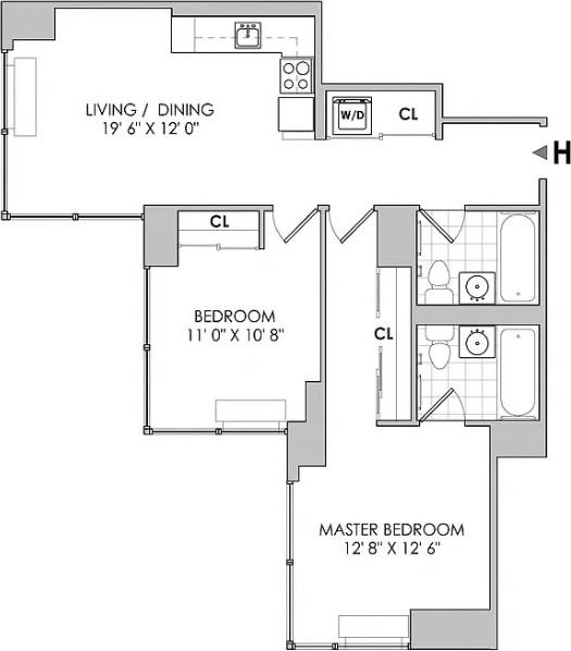 622 W 42nd St #N37H - Photo 4 of 13