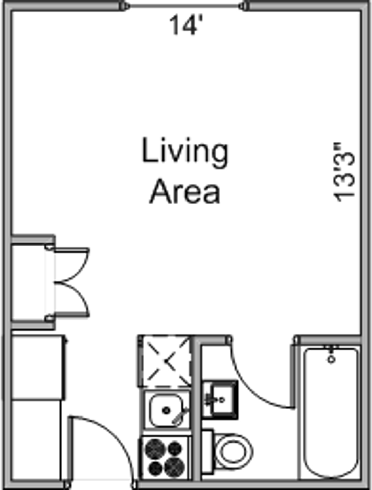 Studio Available Now! ~Blocks from the Capitol Square~ - Photo 2 of 17