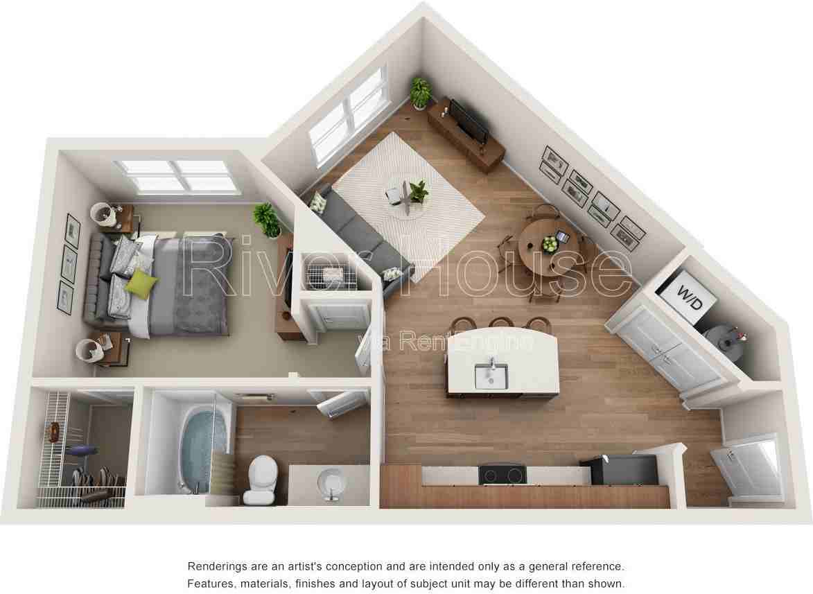 101 River House Pl #1218