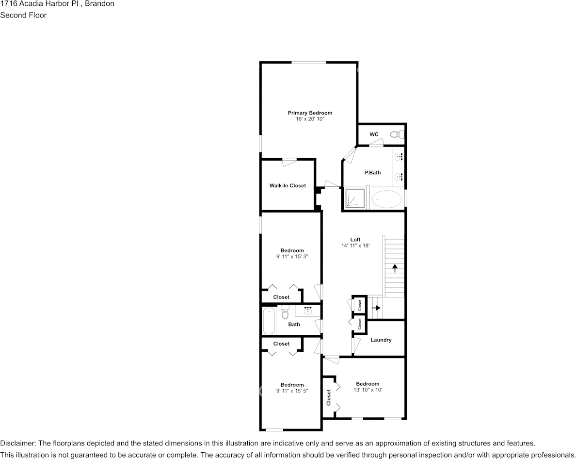 1716 Acadia Harbor Pl - Photo 3 of 19