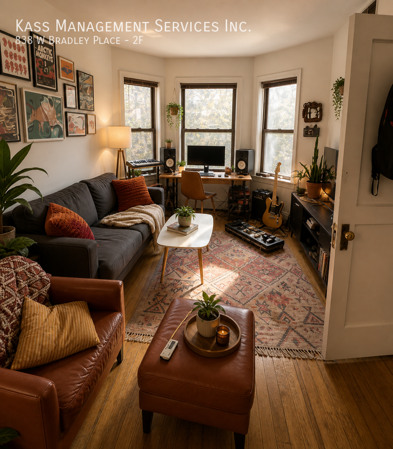 838 W Bradley Pl #2F - Photo 3 of 7