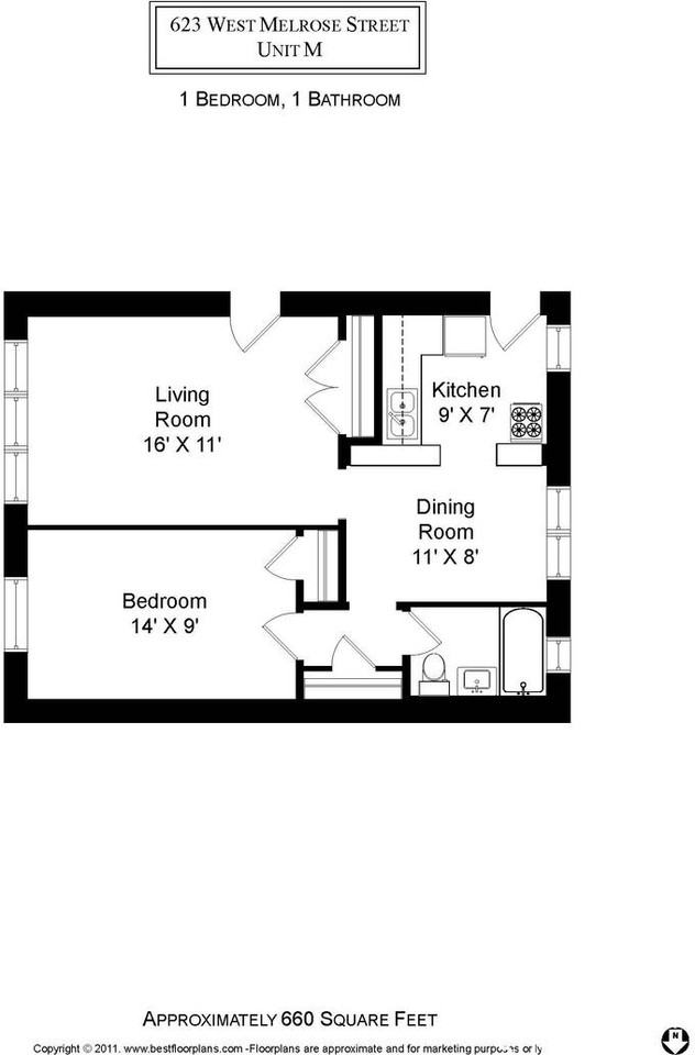 623 W Melrose St #M1 - Photo 5 of 11
