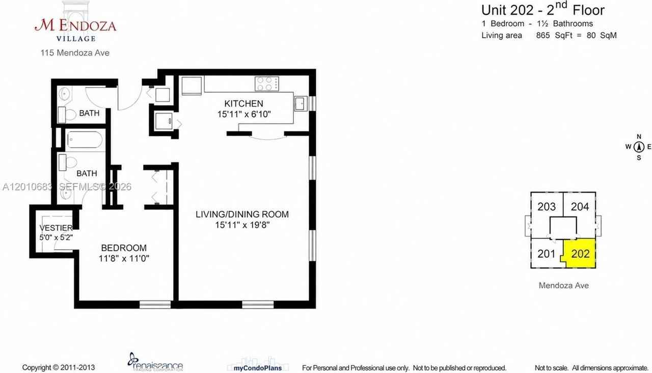 115 Mendoza Ave #202 - Photo 7 of 8