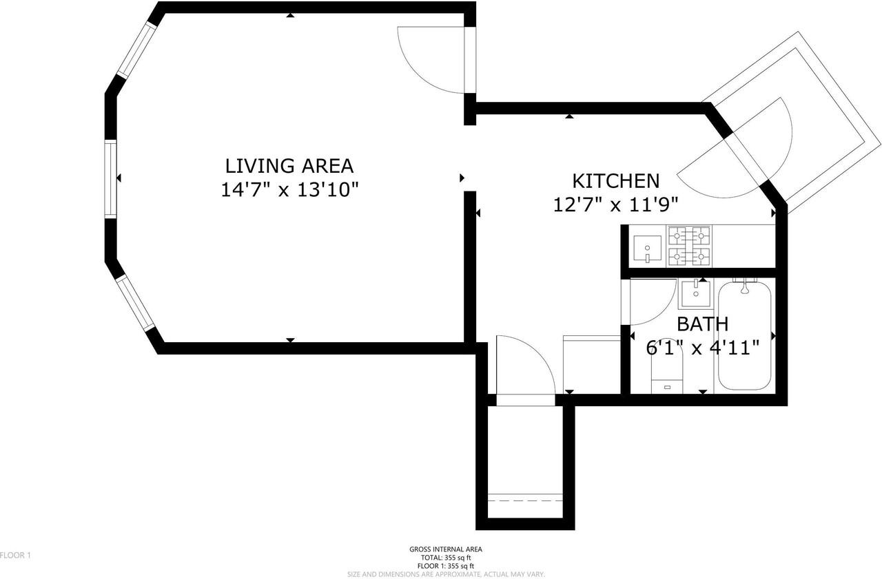 1224 Jenifer St #2 - Photo 3 of 9