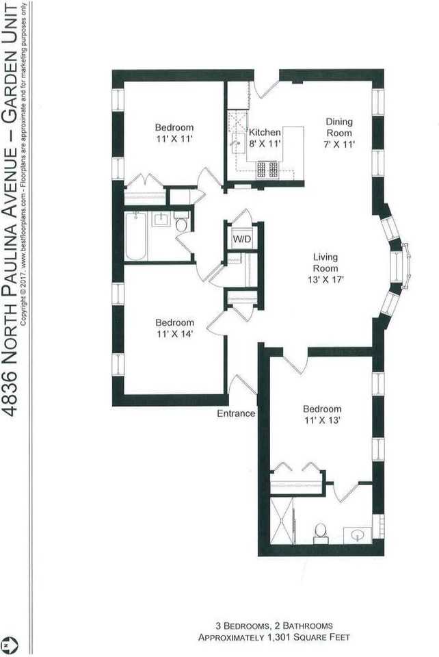 4836 N Paulina St #G - Photo 5 of 6