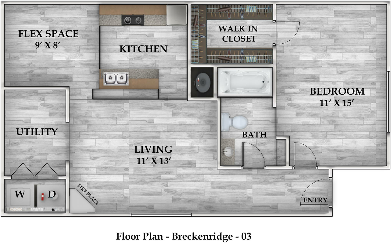 Breckenridge At Cityview Apartments - Photo 7 of 12