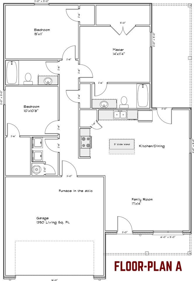 Wilsons Ridge, Floorplan A #1 - Photo 2 of 3