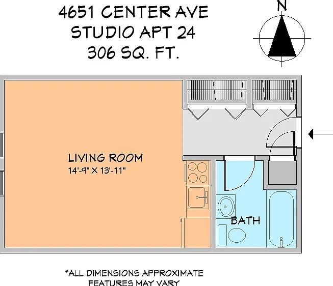4651 CENTRE AVEAPT 35 #35 - Photo 6 of 9