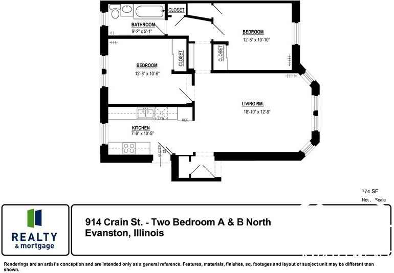 914 Crain St #B3N - Photo 6 of 10