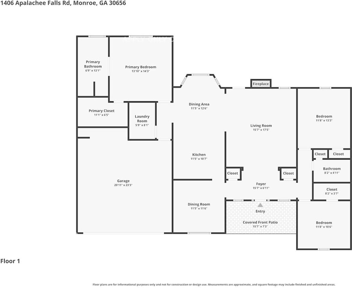 1406 Apalachee Falls Rd - Photo 2 of 17