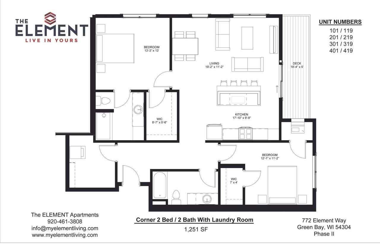 ELEMENT Apartments II - 772 - Photo 2 of 8