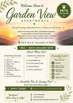 Experience comfortable living in a scenic setting at Garden View Apartments! - Photo 1 of 1