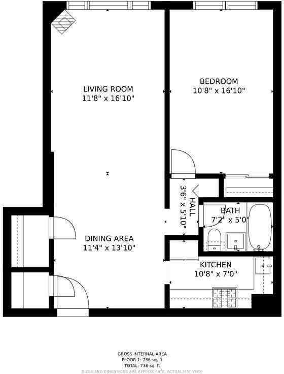 310 Lenox Rd #3J - Photo 7 of 7