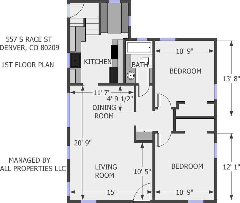 557 S Race St #1 - Photo 3 of 49