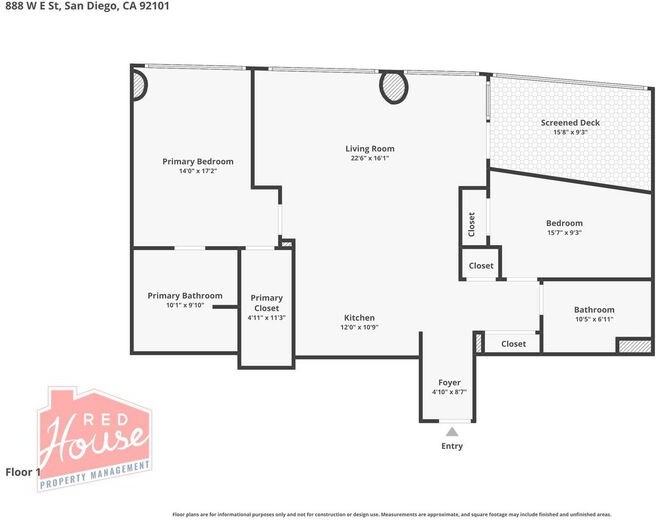 888 W E St #2306 - Photo 6 of 21
