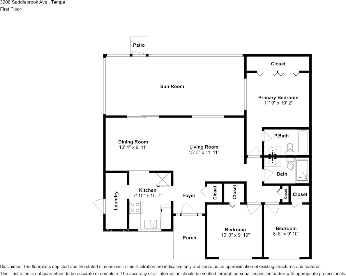 3208 Saddlebrook Ave - Photo 2 of 5